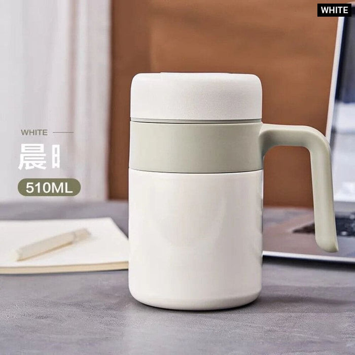 Stainless Steel Vacuum Mug With Tea Separation