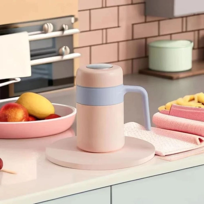 Stainless Steel Vacuum Mug With Tea Separation