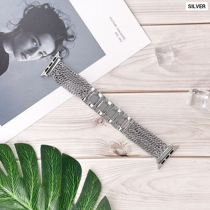 Stainless Steel Watchband Bracelet For Apple Watch