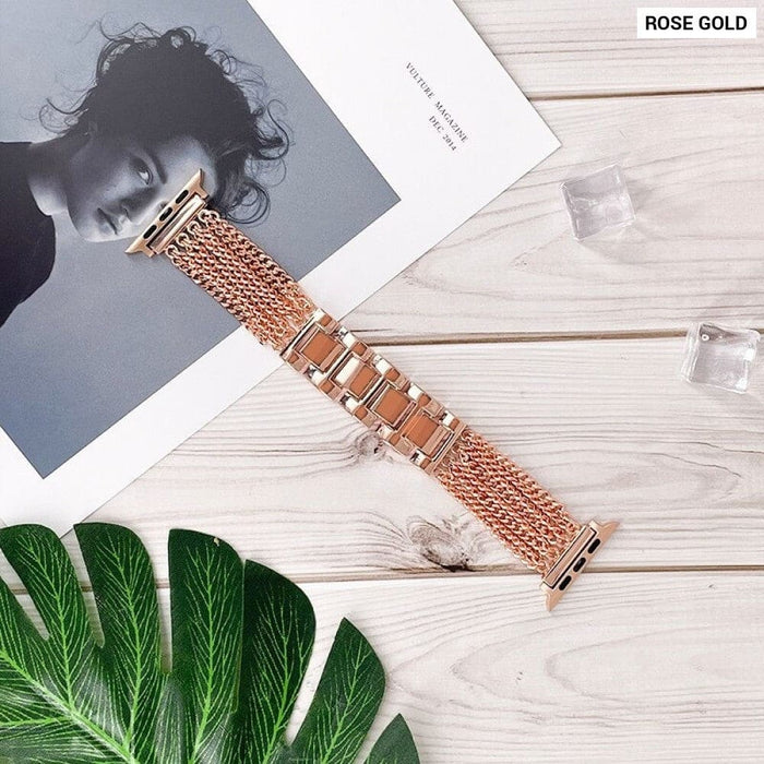 Stainless Steel Watchband Bracelet for Apple Watch