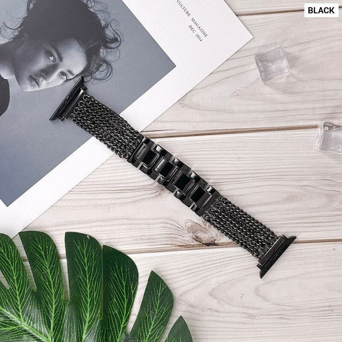 Stainless Steel Watchband Bracelet For Apple Watch