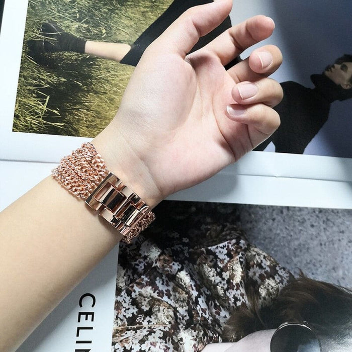 Stainless Steel Watchband Bracelet for Apple Watch