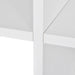 Staircase Bookcase Display Shelf 107 Cm White Xaxppx