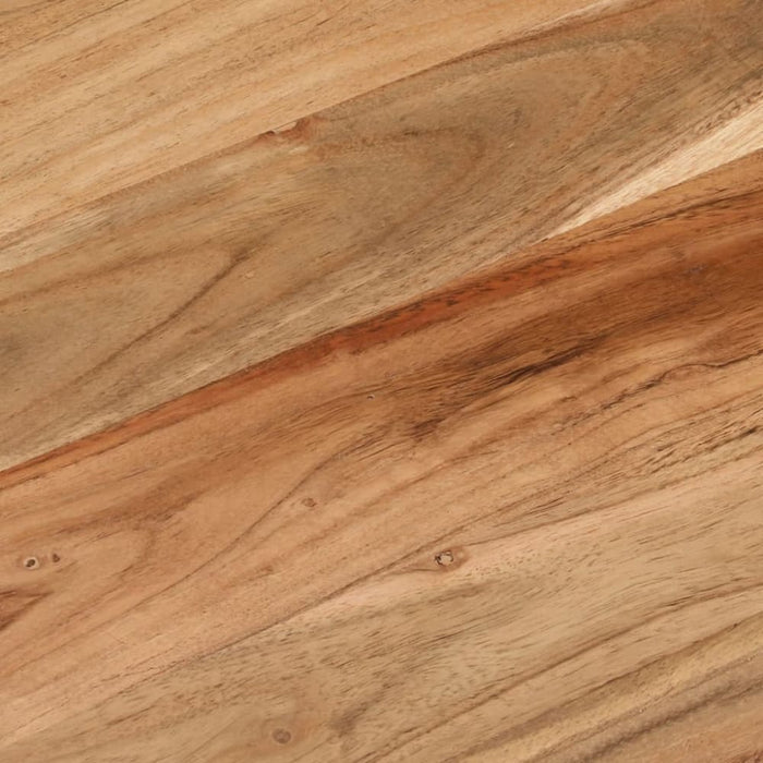 Tv Stand 110x33x33 Cm Solid Wood Acacia Tpolan