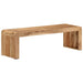 Tv Stand 110x33x33 Cm Solid Wood Acacia Tpolan