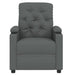 Stand Up Massage Chair Dark Grey Fabric Tbkaxlk