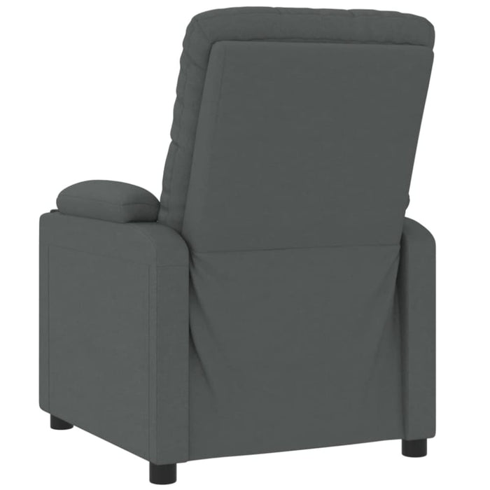 Stand Up Massage Chair Dark Grey Fabric Tbkaxlk