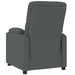 Stand Up Massage Chair Dark Grey Fabric Tbkaxlk