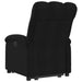 Stand Up Massage Recliner Chair Black Fabric Txbpabx