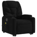 Stand Up Massage Recliner Chair Black Fabric Txbpltb