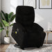 Stand Up Massage Recliner Chair Black Fabric Txbpltb