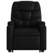 Stand Up Massage Recliner Chair Black Faux Leather Txbplpp