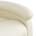 Stand Up Massage Recliner Chair Cream Faux Leather Txbpalb
