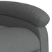 Stand Up Massage Recliner Chair Dark Grey Fabric Txbpabo