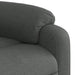 Stand Up Massage Recliner Chair Dark Grey Fabric Txbpibo