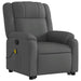Stand Up Massage Recliner Chair Dark Grey Fabric Txbpipk