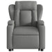 Stand Up Massage Recliner Chair Dark Grey Fabric Txbppnp