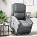 Stand Up Massage Recliner Chair Grey Faux Leather Txbpalo