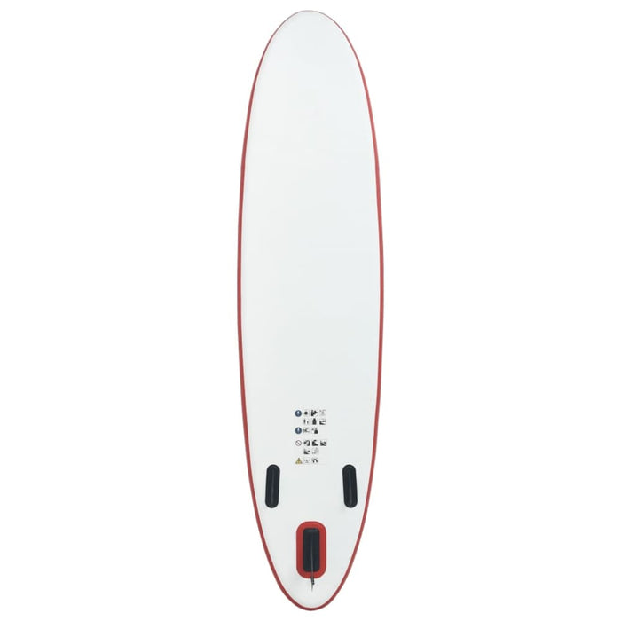 Stand Up Paddle Board Set Sup Surfboard Inflatable Red