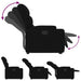 Stand Up Recliner Chair Black Fabric Txbplxl