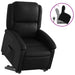 Stand Up Recliner Chair Black Faux Leather Txbpapl