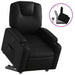 Stand Up Recliner Chair Black Faux Leather Txbpppx
