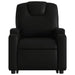 Stand Up Recliner Chair Black Faux Leather Txbpppx
