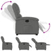 Stand Up Recliner Chair Dark Grey Fabric Txbpaxk