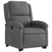 Stand Up Recliner Chair Dark Grey Fabric Txbpaxk