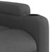 Stand Up Recliner Chair Dark Grey Fabric Txbplxp