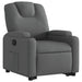 Stand Up Recliner Chair Dark Grey Fabric Txbppxp