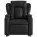 Stand Up Massage Recliner Chair Black Faux Leather Txbplbx