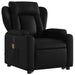 Stand Up Massage Recliner Chair Black Faux Leather Txbplbx