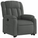 Stand Up Massage Recliner Chair Dark Grey Fabric Txbpikt
