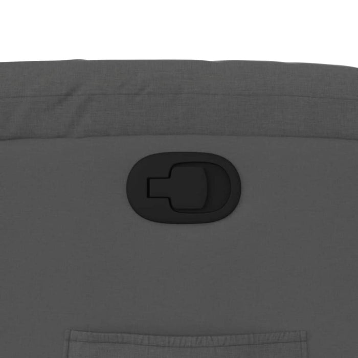 Stand Up Massage Recliner Chair Dark Grey Fabric Txbpikt