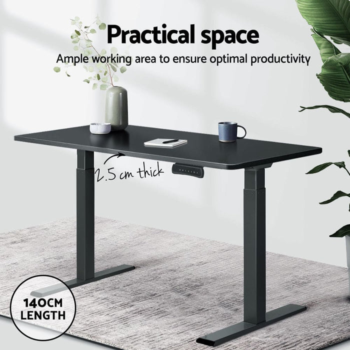 Standing Desk Desktop Motorised Electric Sit Stand Table