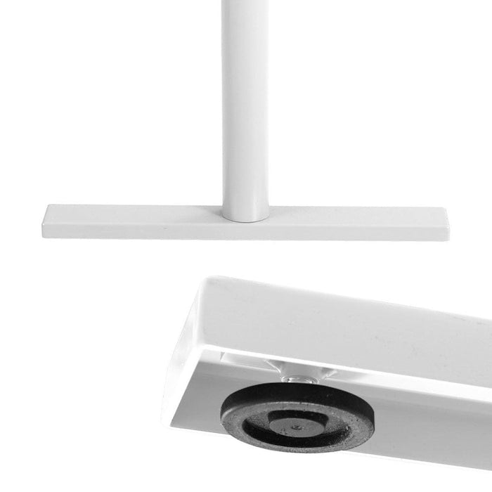 Standing Desk Motorised Electric Dual Motor Splice White