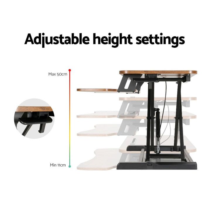 Standing Desk Riser Height Adjustable Sit Stand Desks