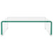 Tv Stand/monitor Riser Glass Clear 40x25x11 Cm Xaaoxl