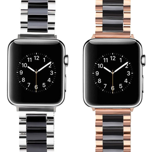 Steel Ceramic Luxury Strap Band for Apple Watch