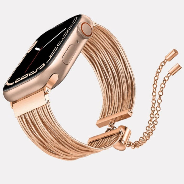 Steel Chain Strap For Apple Watch