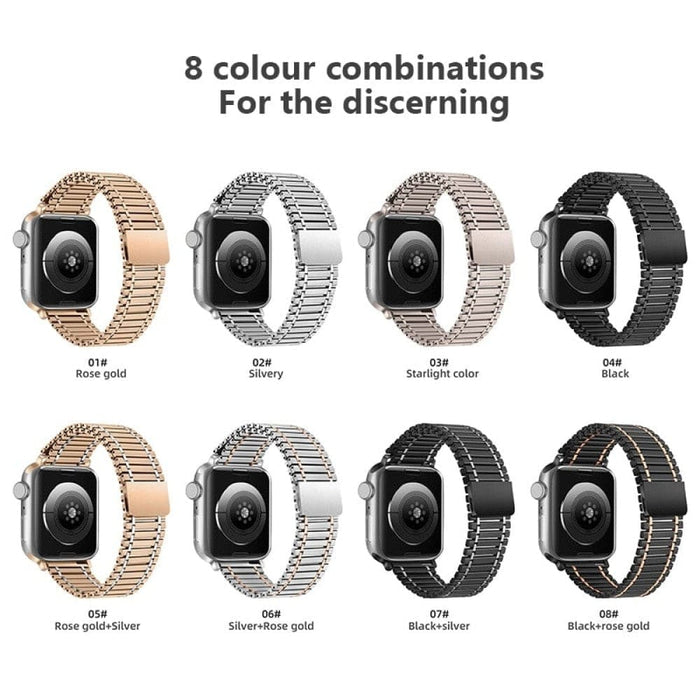 Steel Metal Magnetic Strap for Apple Watch