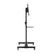 Steel Mobile Tv Stand Cart Height-adjust Up to 65’ Screens