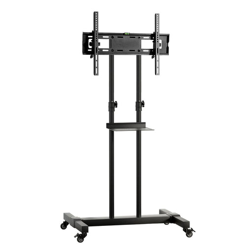 Steel Mobile Tv Stand Cart Height-adjust Up to 65’ Screens