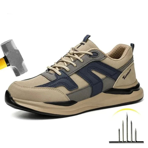 Steel Toe Work Sneakers For Men Puncture Proof