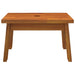 Step Stool 38x26x22 Cm Solid Wood Acacia Optttx