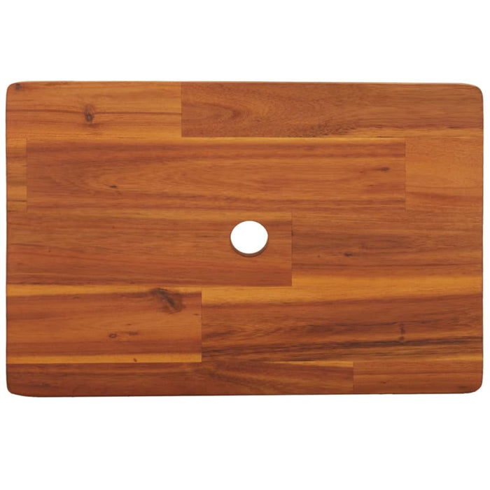 Step Stool 38x26x22 Cm Solid Wood Acacia Optttx