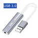 Usb Stereo Audio Adapter With 3.5mm Trrs