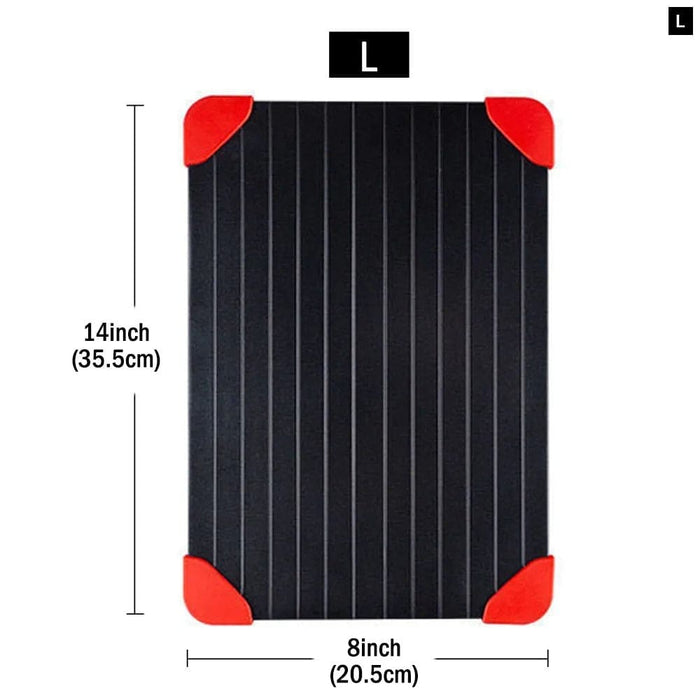 Non-stick Coated Defrosting Large Thawing Plate with Drip