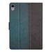 Stitching Solid Colour Flip Leather Smart Tablet Case